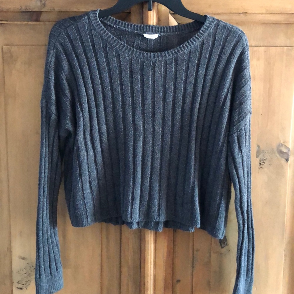 Garage Clothing Grey Sweater